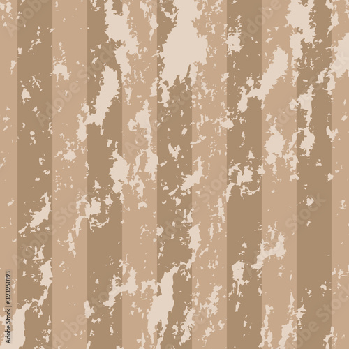 Classic vintage beige background, plaster stripes pattern. Vector illustration.