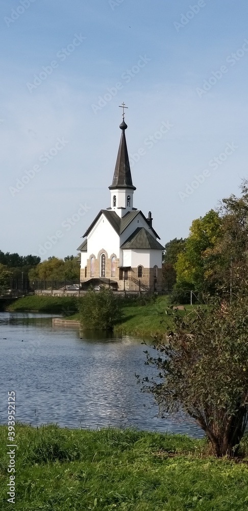 church in the lake