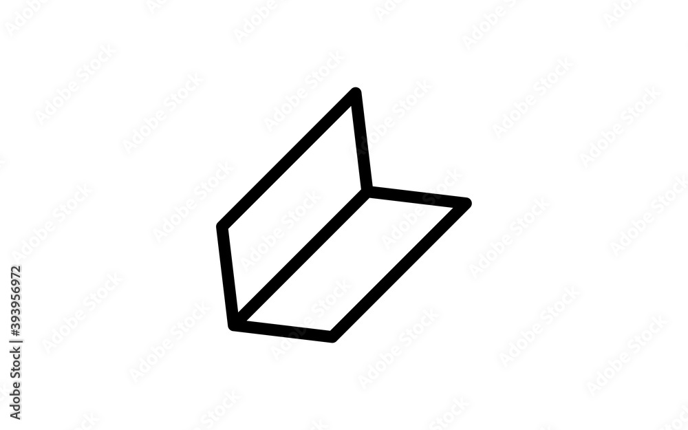 シンプルな初心者マークのアイコン 白背景 Stock Vector Adobe Stock