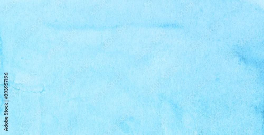 blue background watercolor paper texture.