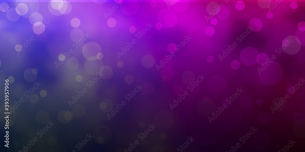 Light Blue, Red vector pattern with spheres. Light Blue, Red vector pattern with spheres.