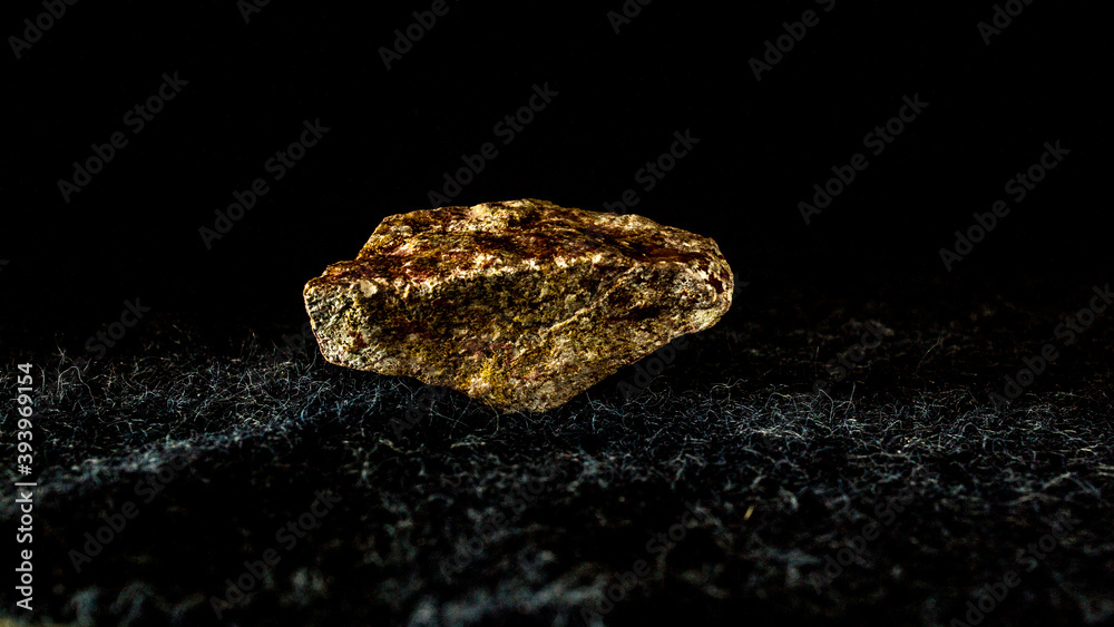 An ordinary stone in a magical atmosphere An ordinary stone in a magical atmosphere