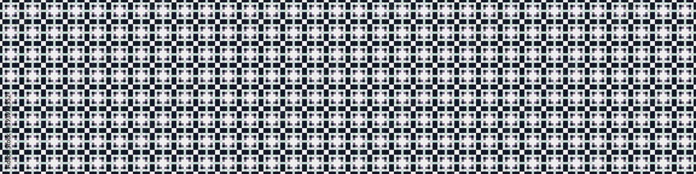 Abstract Cross Pattern Dots Logo generative computational art illustration