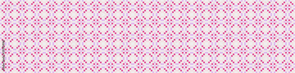 Fototapeta premium Abstract Cross Pattern Dots Logo generative computational art illustration