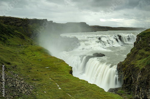 Gullfoss waterfall  southern Iceland