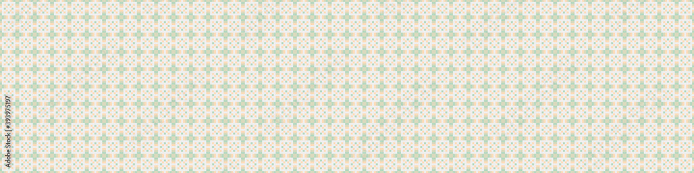 Abstract Cross Pattern Dots Logo generative computational art illustration
