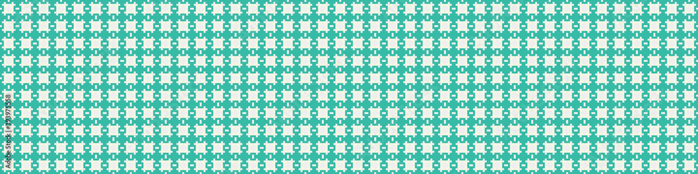 Fototapeta premium Abstract Cross Pattern Dots Logo generative computational art illustration