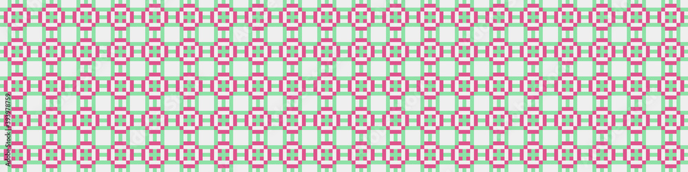 Abstract Cross Pattern Dots Logo generative computational art illustration