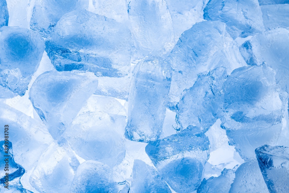 Obraz premium Ice Cubes Texture