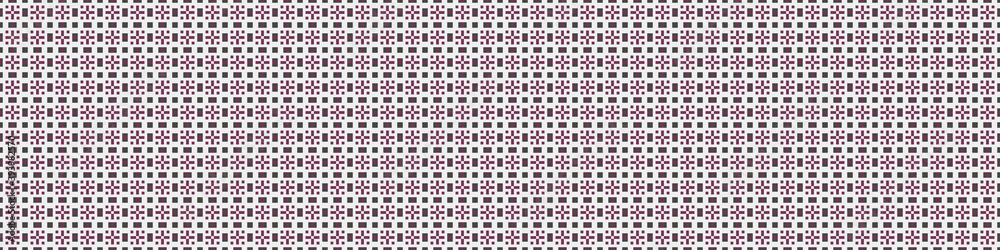 Abstract Cross Pattern Dots Logo generative computational art illustration