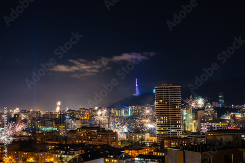 New Year meeting in Tbilisi, Georgia