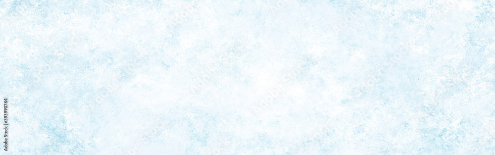winter white and blue abstract ice and snow soft texture web banner art design resource blank background and backdrop	