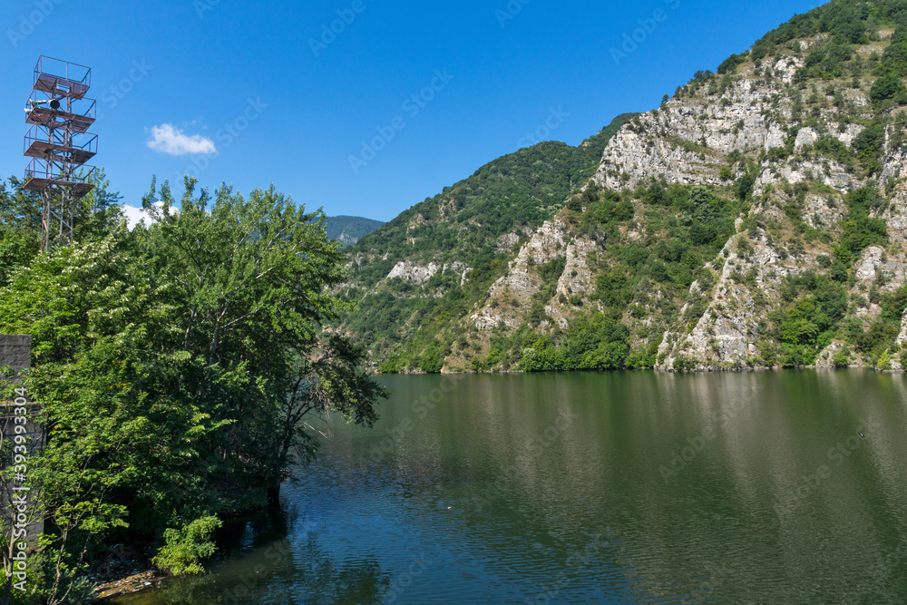 Krichim Reservoir at Rhodopes Mountain, Bulgaria Krichim Reservoir at Rhodopes Mountain, Bulgaria