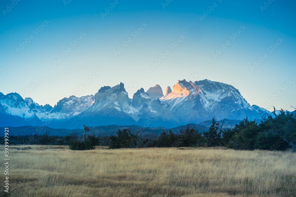 Fototapeta premium Torres del Paine National Park, Chile.
