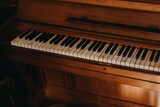 Instrument klawiszowy fortepian lub pianino