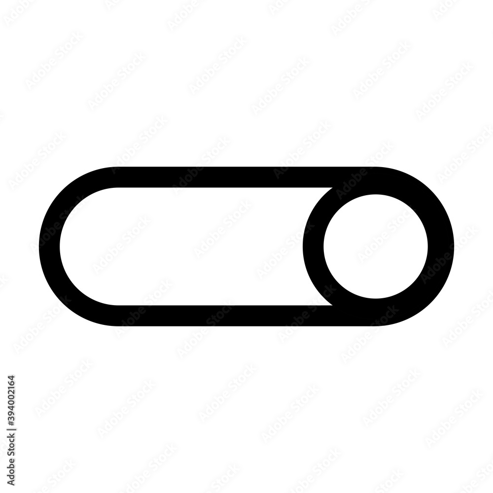manual button interface line style icon manual button interface line style icon