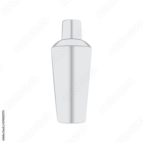 Bartender Cocktail Shaker, Shaker Icon, Bartender Mixer, Mixer Vector Illustration Background