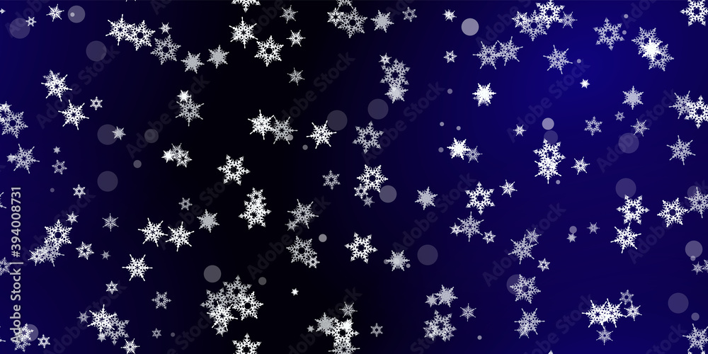 Falling Snowflakes seamless pattern flying snow Falling Snowflakes seamless pattern flying snow