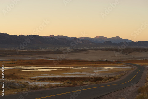 A view of the Tecopa area. Tecopa is located in Inyo County, California and it's known for it's hot springs. 