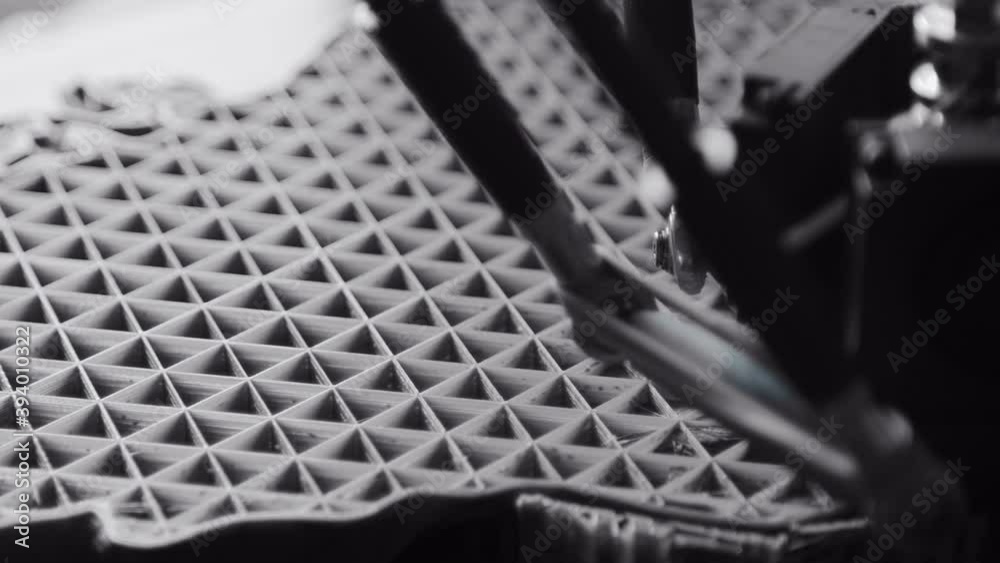 3D printing. Printing a mask on a 3D printer. Printing process. 3D printing. Printing a mask on a 3D printer. Printing process.
