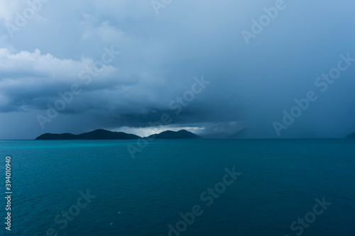 blue sky and sea