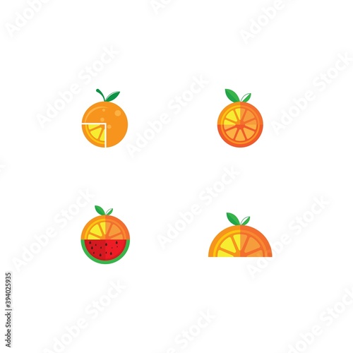 Orange logo vector