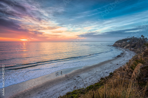 Overlooking Swami's Surf Break in Encinitas CA