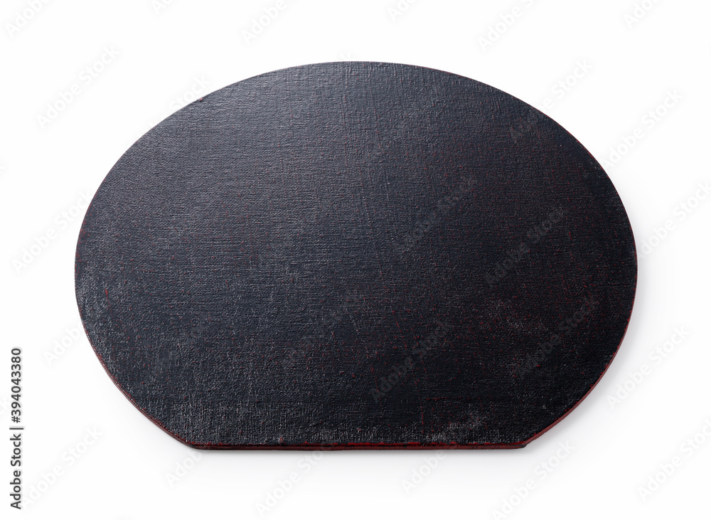 Japanese tray placed on a white background Japanese tray placed on a white background