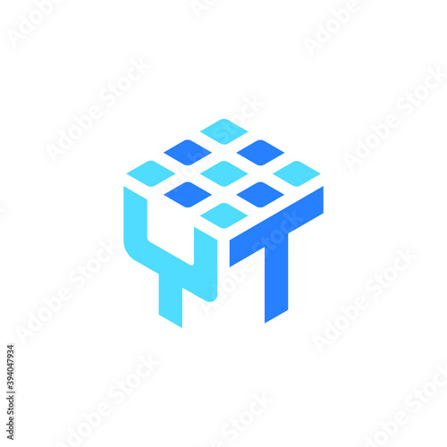 YT Letter Initial Logo and Icon for Business Branding and Website Editable Vector and Website Favicon Design Unique Modern Logo Version