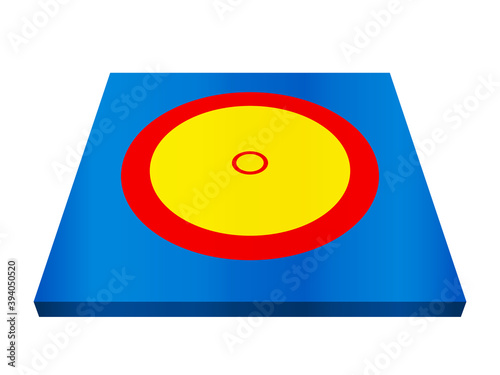 Wrestling mat