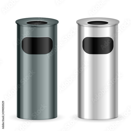 Ashtray bin set
