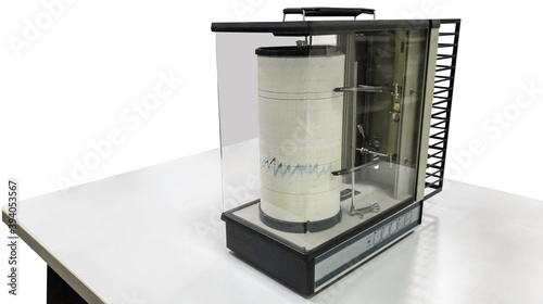 Graphic thermo-hygrometer, Relative humidity measuring, Temperature graph writer photo