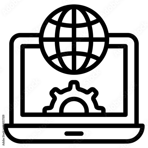 Dns Management Vector 
