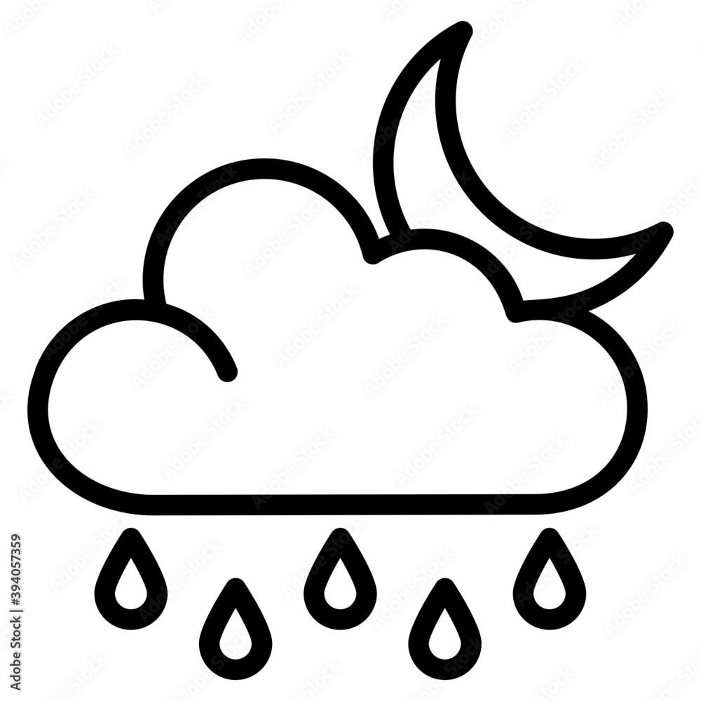Rainy Night Weather