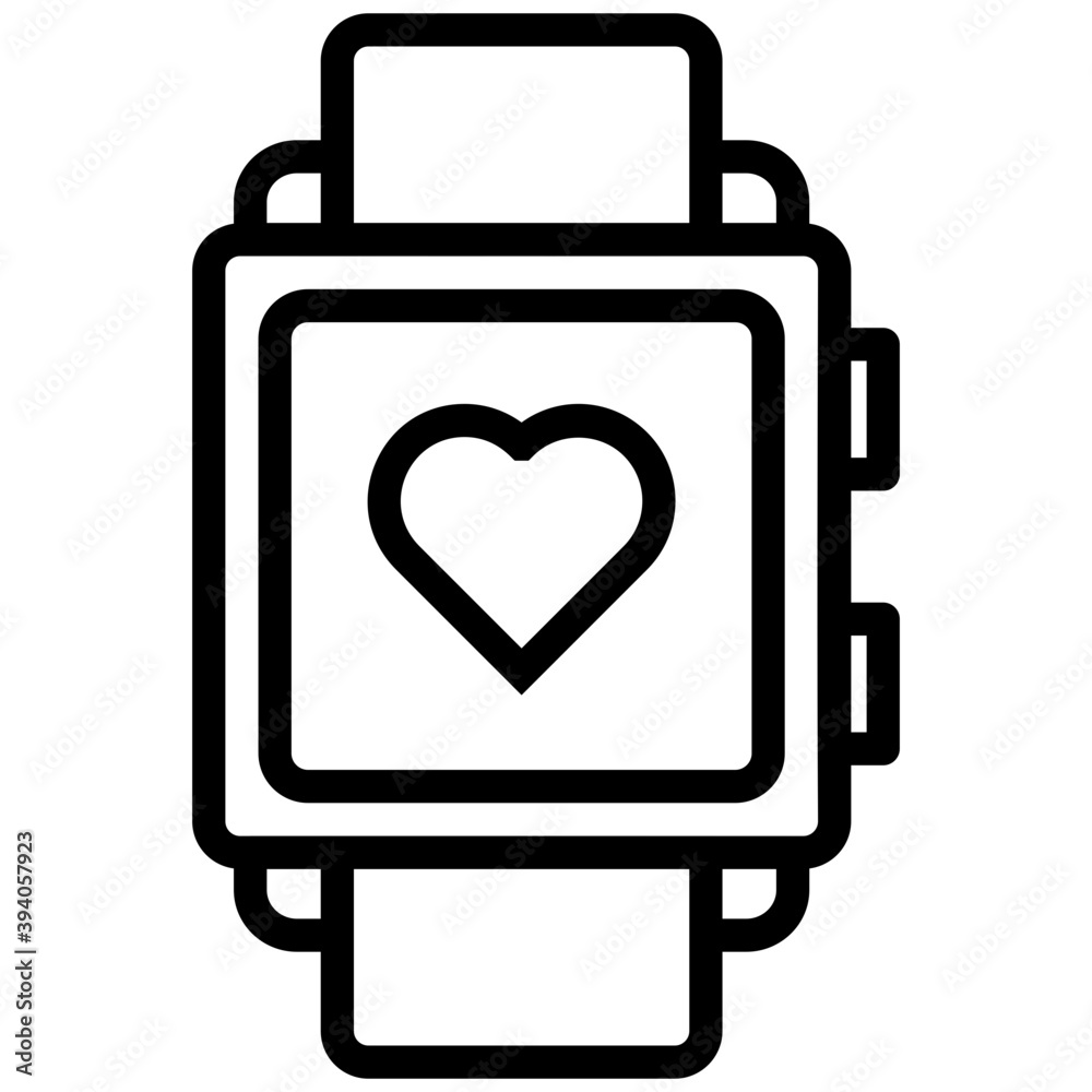 Naklejka premium Smart Watch Vector 