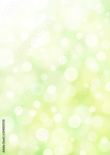 キラキラ背景画像素材 新緑と木漏れ日の背景 縦位置 葉っぱなし Stock イラスト Adobe Stock