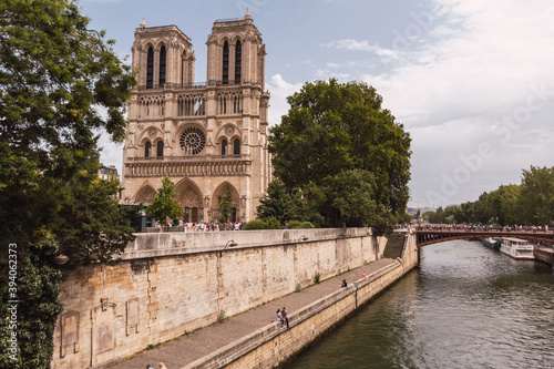 Notre Dame Cathedral before the fire