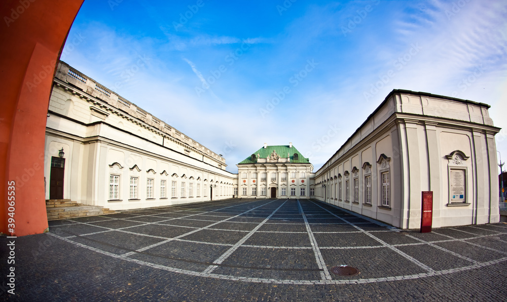 Warszawa Stare Miasto Pałac pod Błachą Zamek Królewski