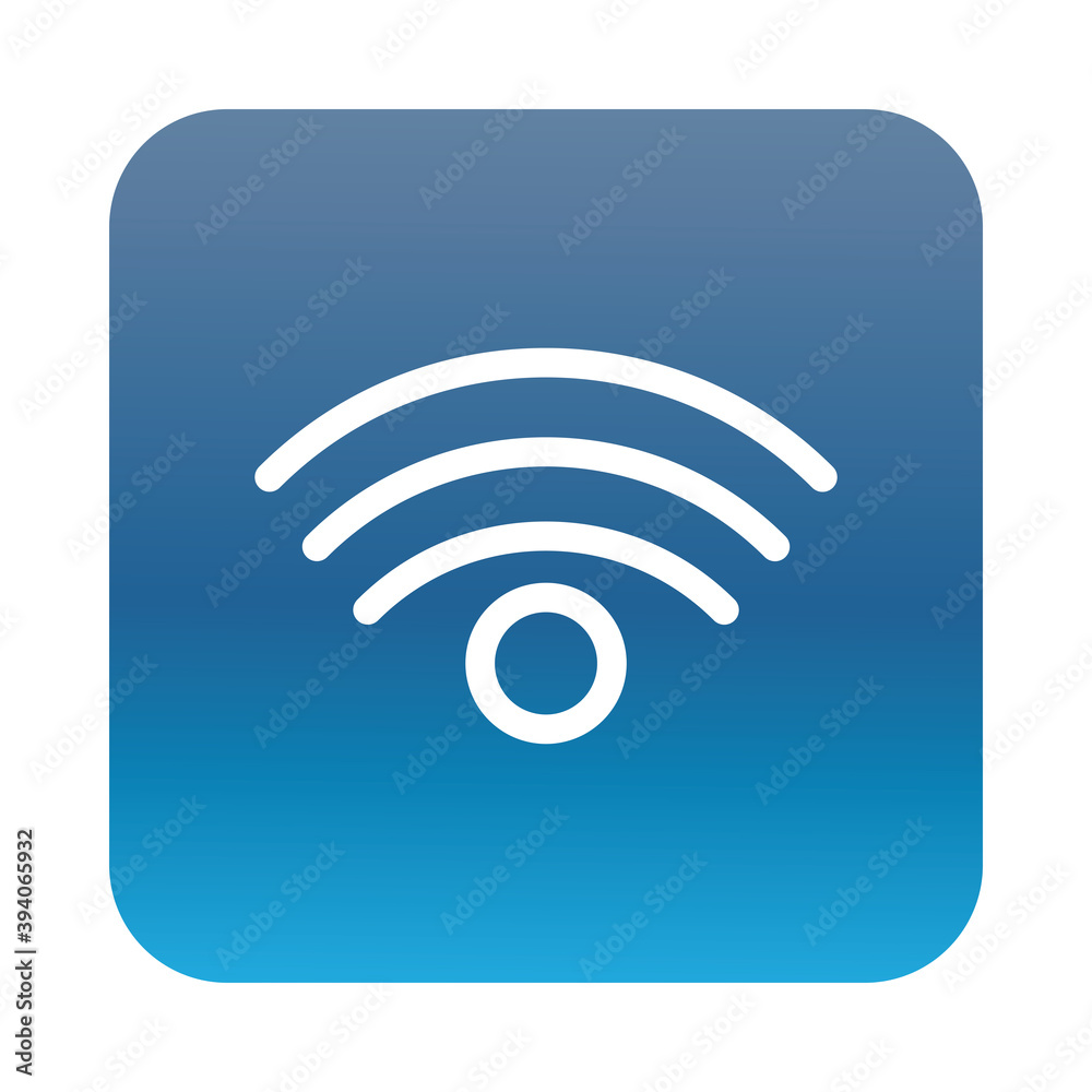 wifi connection signal block gradient style icon wifi connection signal block gradient style icon