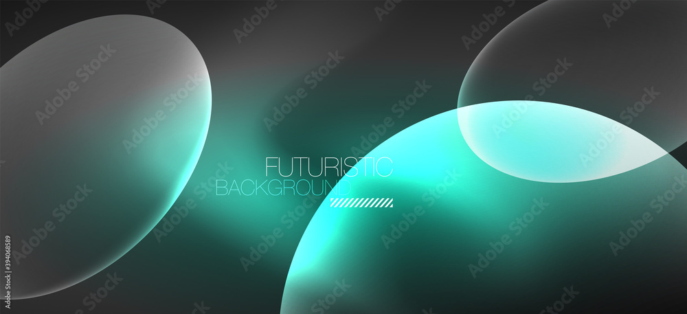 Neon ellipses abstract backgrounds. Shiny bright round shapes glowing in the dark. Vector futuristic illustrations for covers, banners, flyers and posters and other Neon ellipses abstract backgrounds. Shiny bright round shapes glowing in the dark. Vector futuristic illustrations for covers, banners, flyers and posters and other