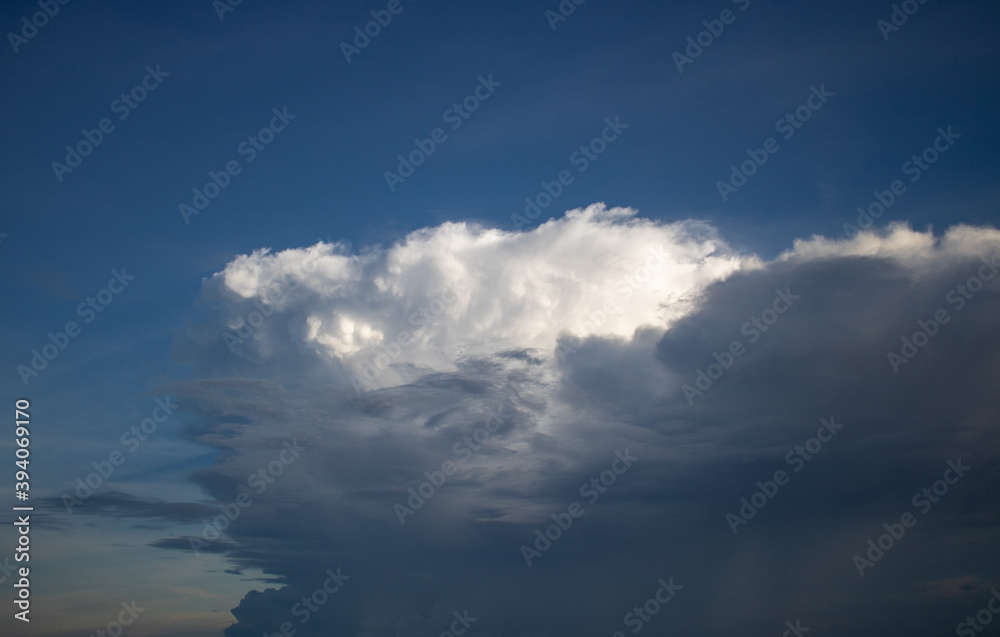 Obraz premium blue sky with clouds