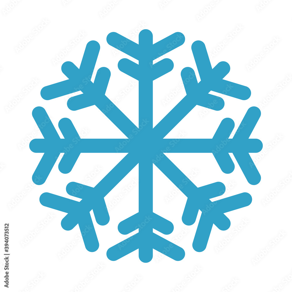 happy merry christmas snowflake flat style icon happy merry christmas snowflake flat style icon
