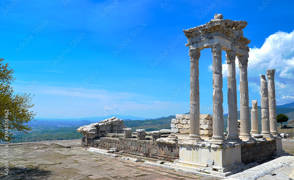 Pergamon from Bergama Turkey