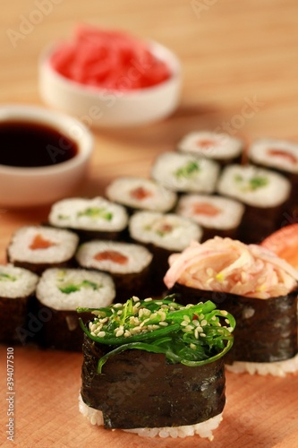 Maki Sushi Serving