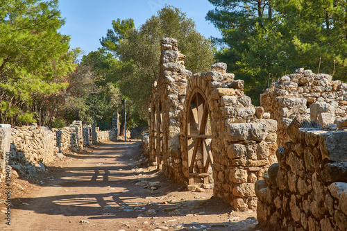 Ruins of Olympos Turkey photo