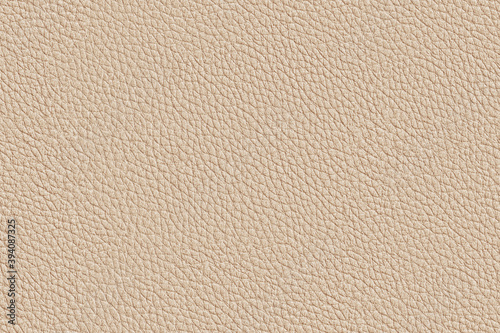 Close-up beige leather texture. Seamless pattern.