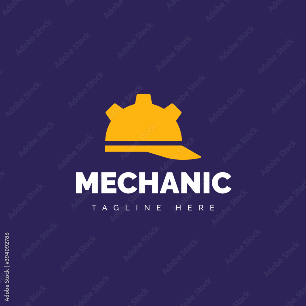 Fototapeta premium Mechanic Logo Vector 