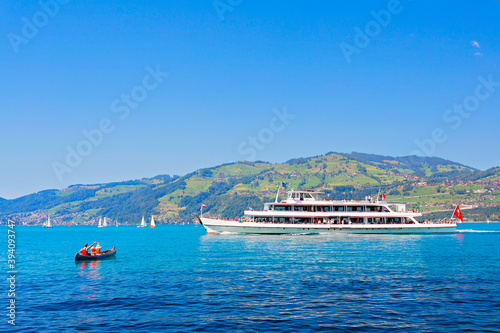 Schiffafahrt auf dem Thunersee, Schweiz