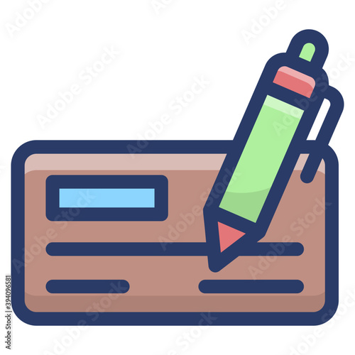 Bank Cheque Book 