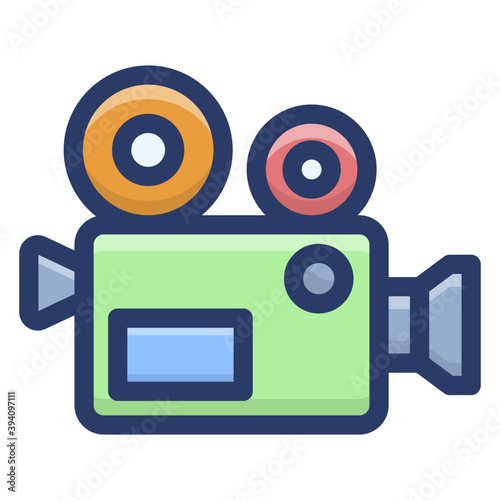 Video Camera Vector 